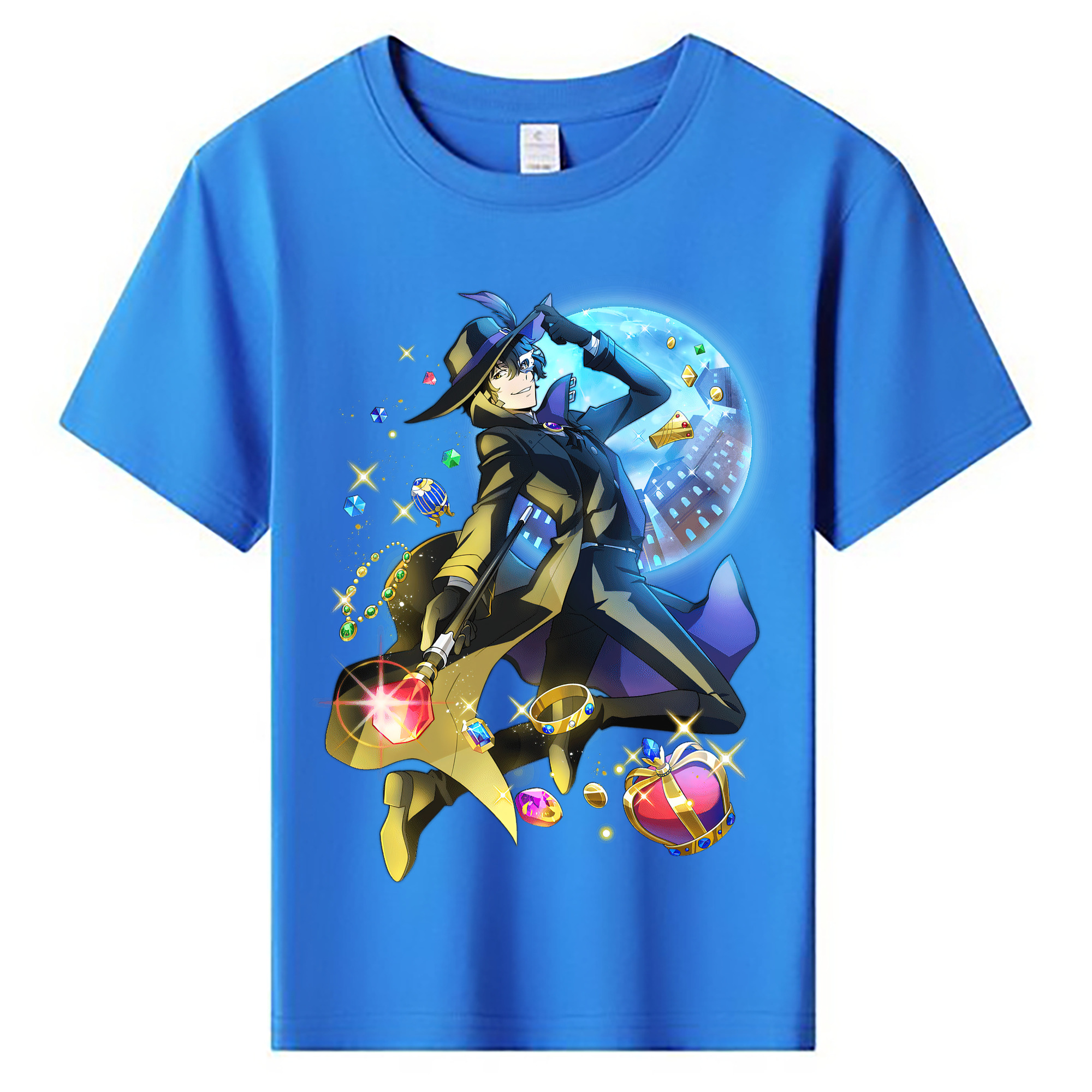 （画像用） 文豪ストレイドッグス Bungo Stray Dogs 綿100％キッズTシャツ（フロントプリント）